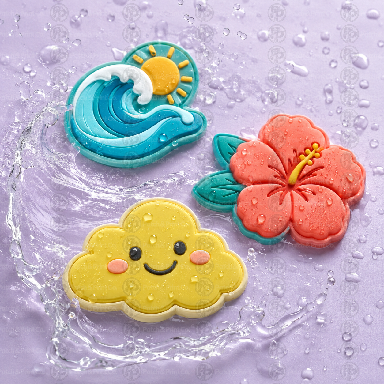 Custom PVC rubber patch product example 4