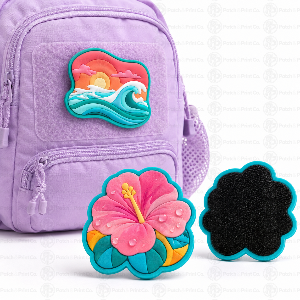 Custom PVC rubber patch product example 5