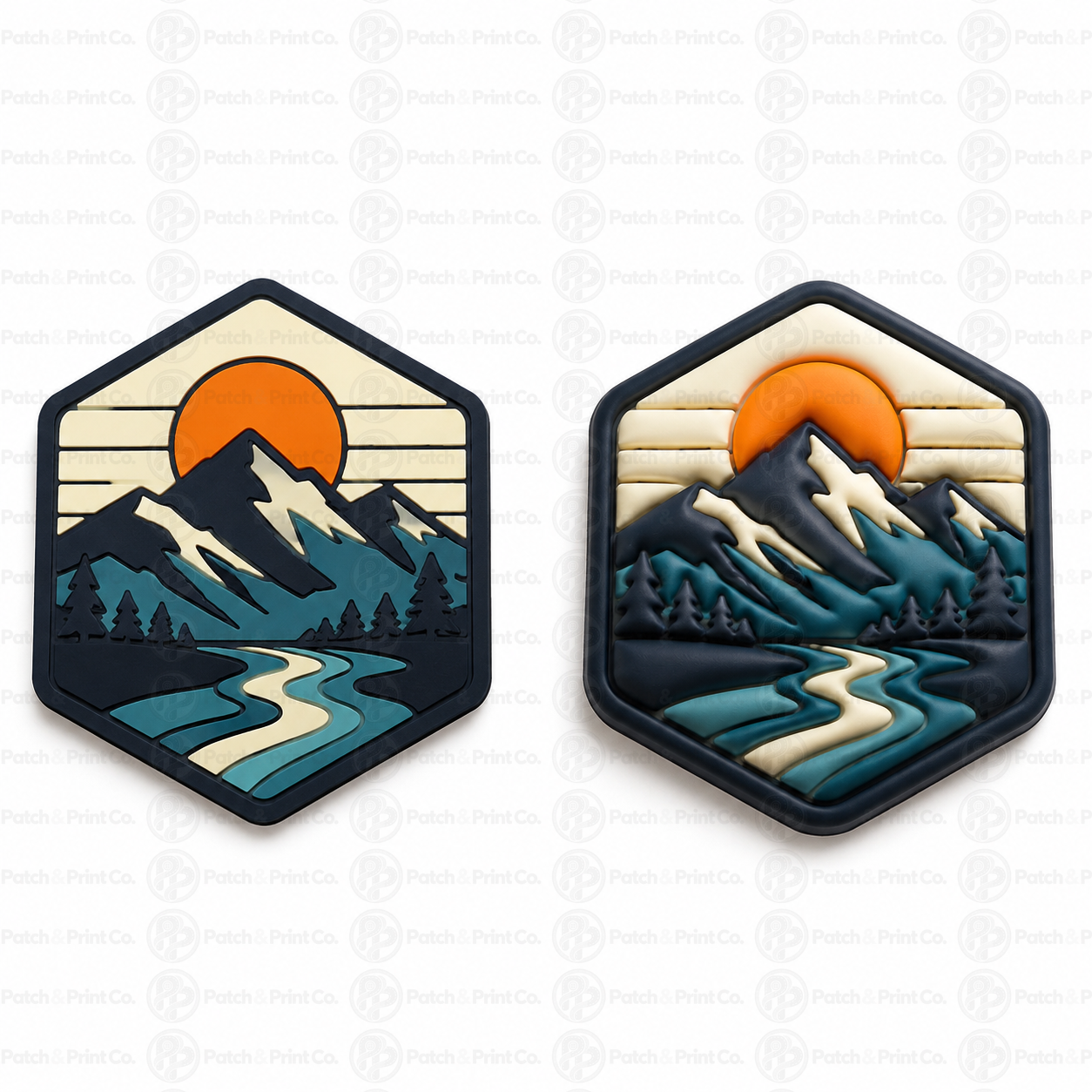 Custom PVC rubber patch product example 6
