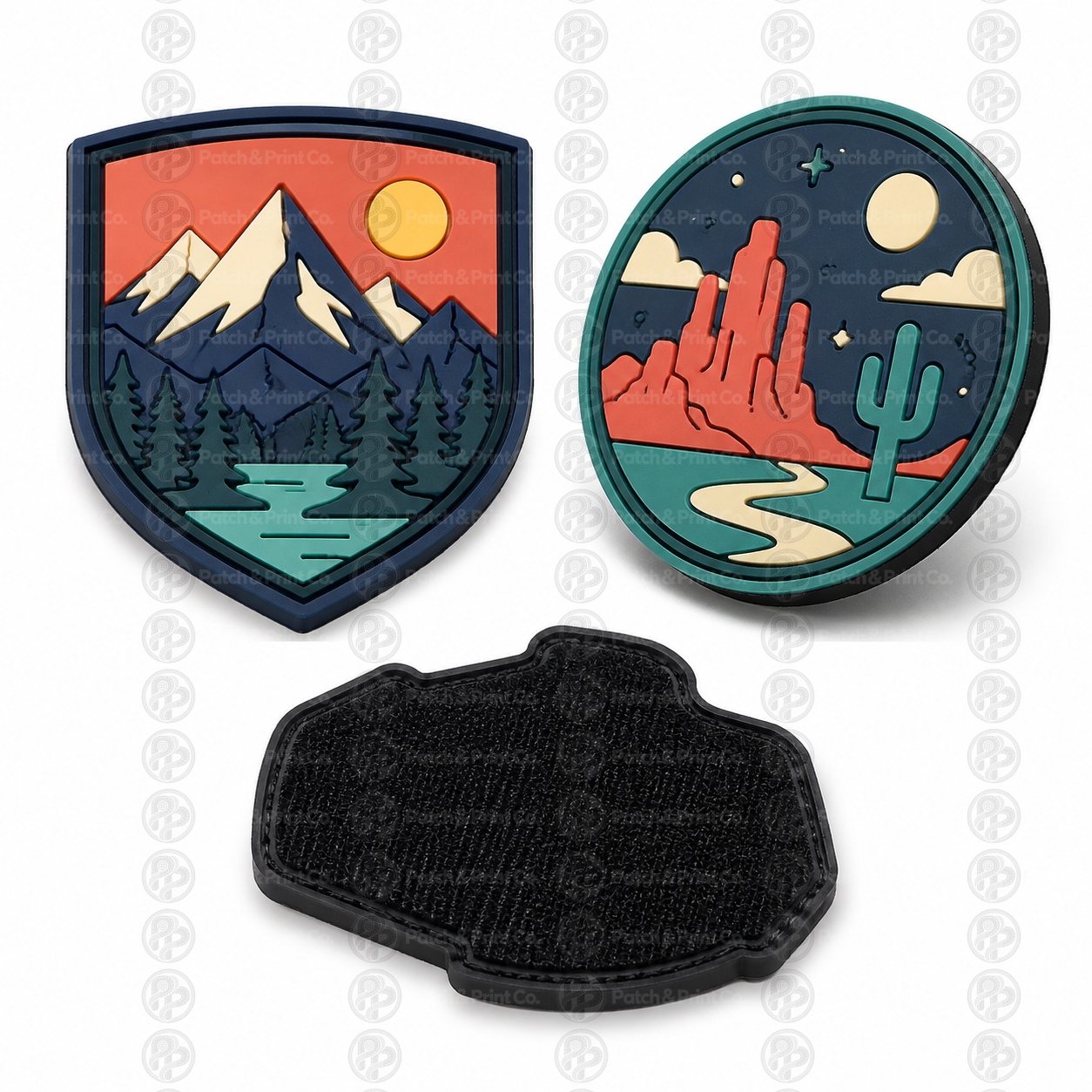 Custom PVC rubber patch product example 7