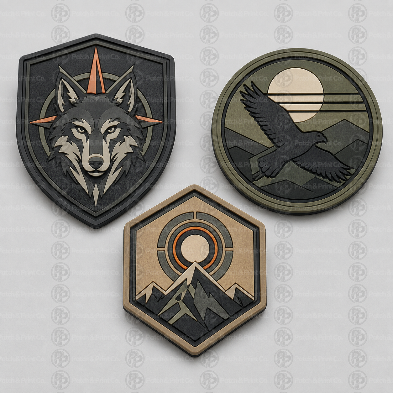 Custom PVC rubber patch product example 8