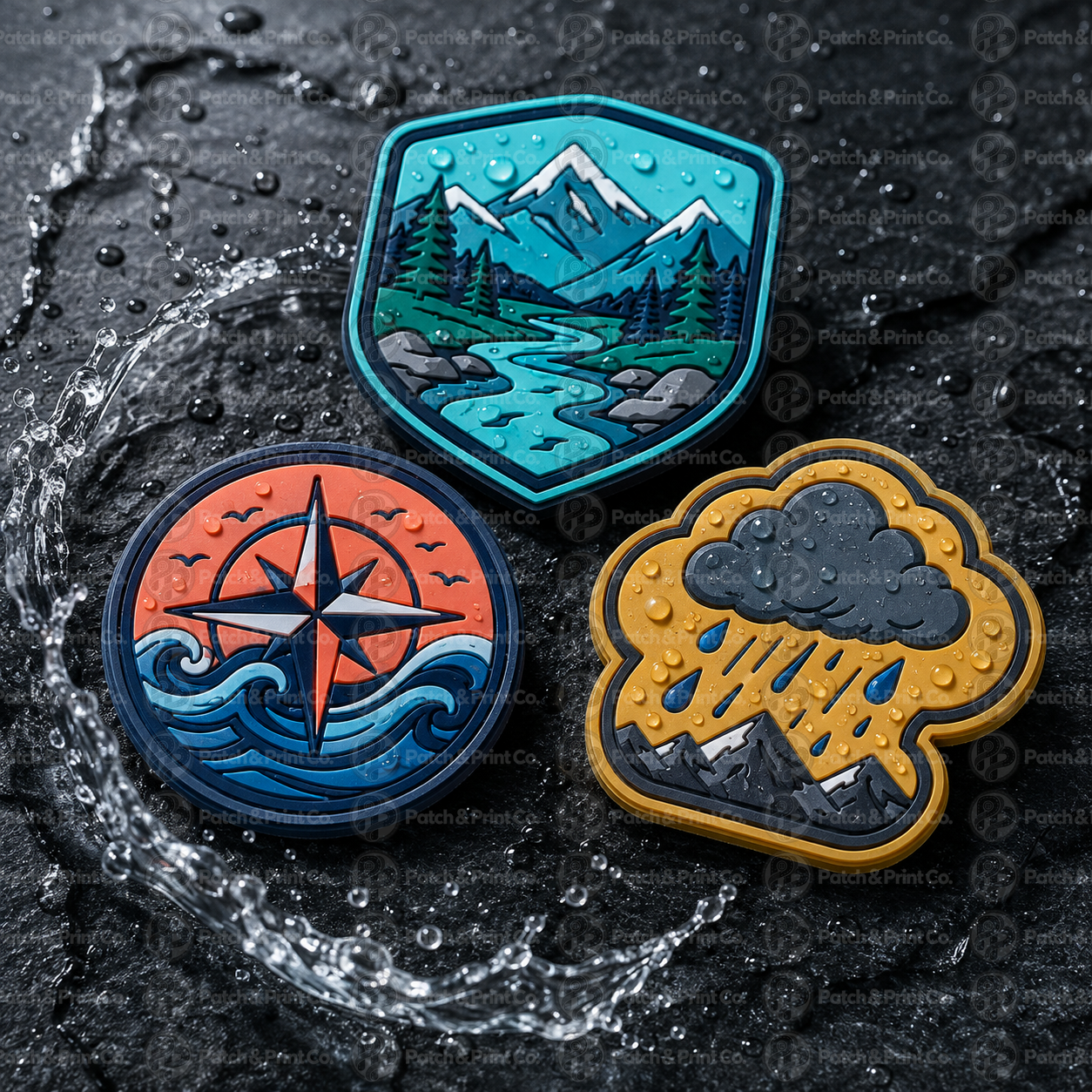 Custom PVC rubber patch product example 9