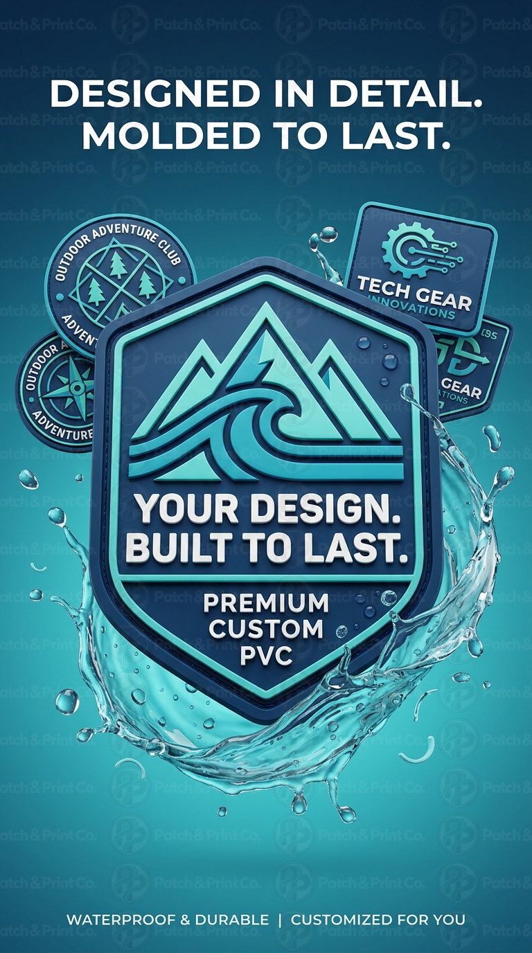 Custom PVC rubber patch product example 11