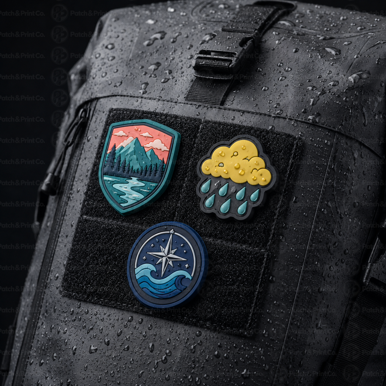 Custom PVC rubber patch product example 12